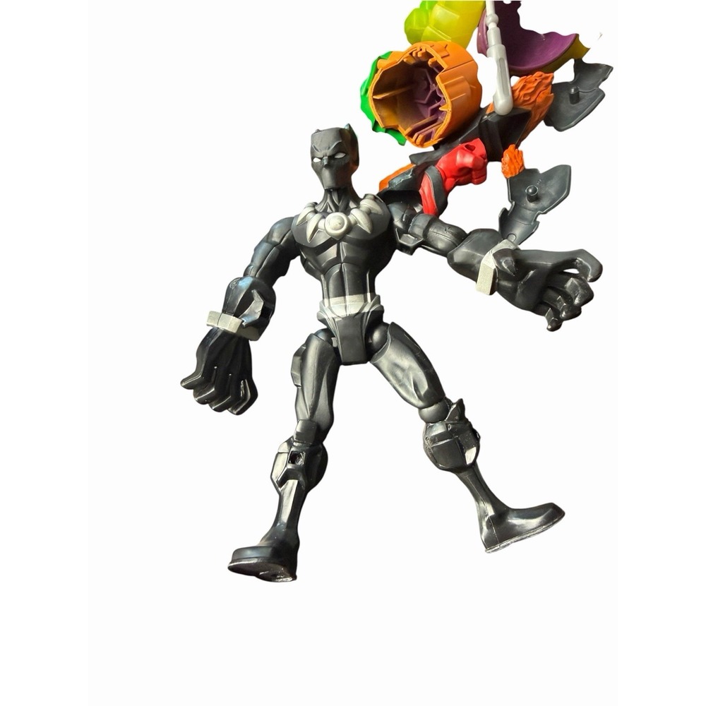Marvel Hero Mashers Lot of 5 Thor Loki Captain America Wolverine Black Panther - Picture 6 of 12
